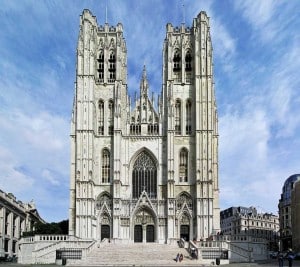 Брюссель собор Святого Михаила и Святой Гудулы