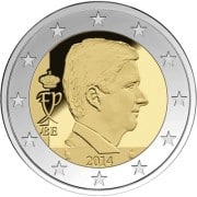Король Бельгии Филипп монета