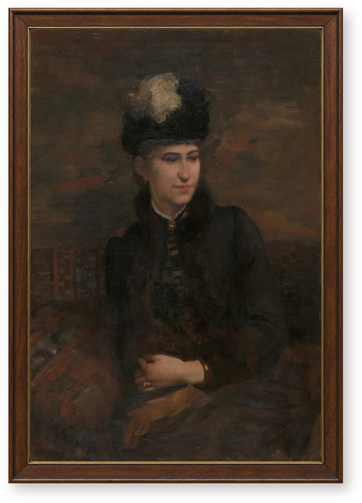 Константен Менье. Мадам Тибергьен — Элен Лемменс (1858–1951)
