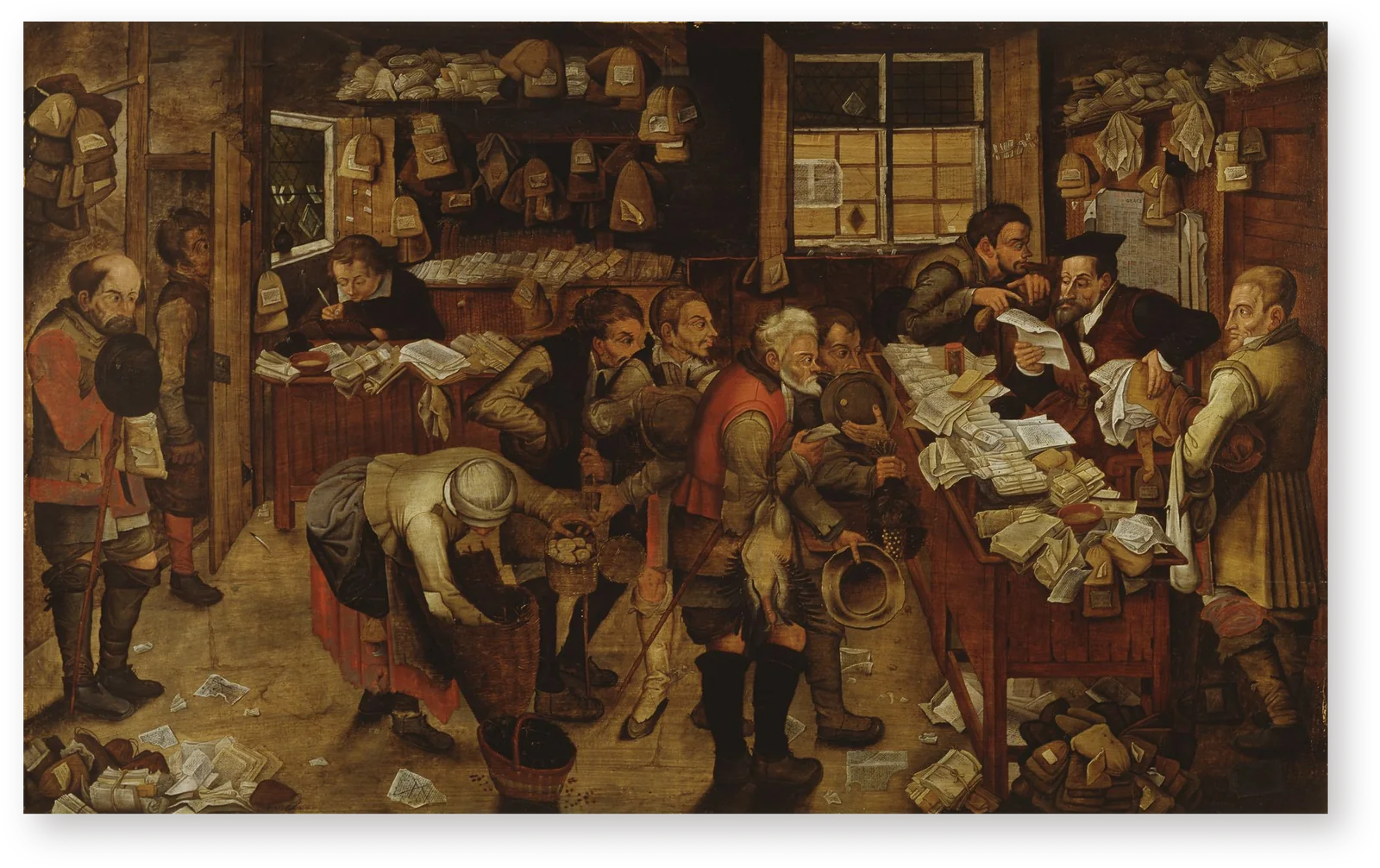 Питер Брейгель Младший. Деревенский адвокат