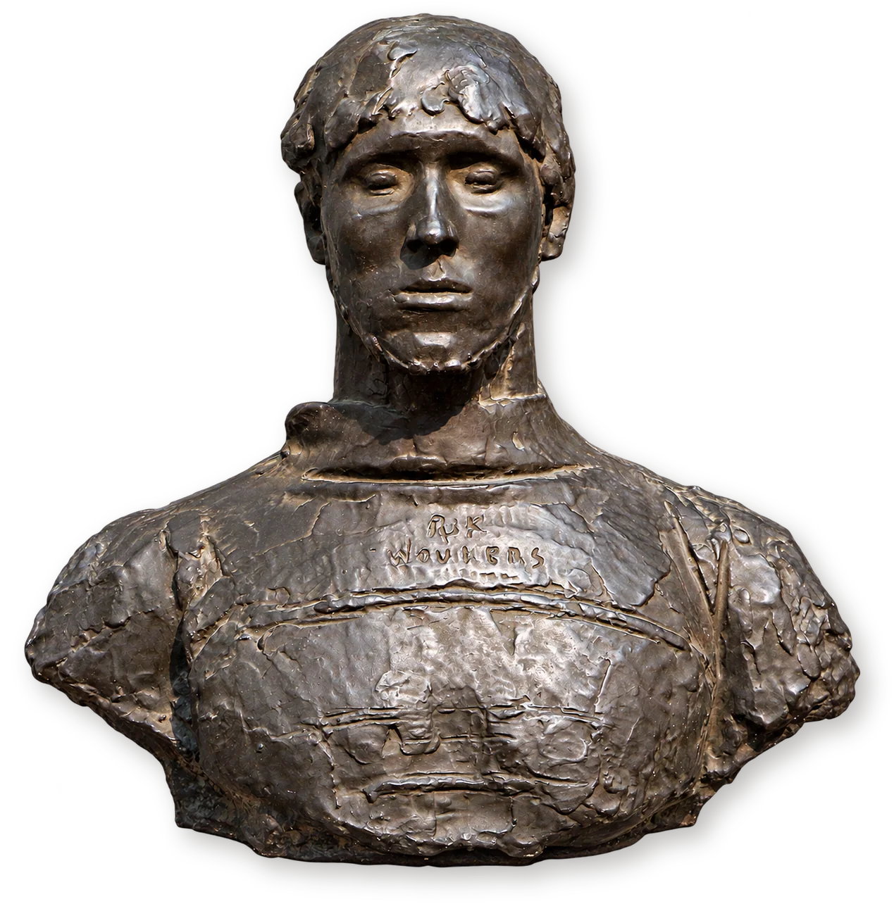 Рик Ваутерс, автопортретный бюст, 1911, из собрания музея Икселя