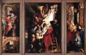 Питер Пауль Рубенс. «Снятие со креста», 1611–1614