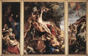 Питер Пауль Рубенс. «Водружение креста», 1609–1610