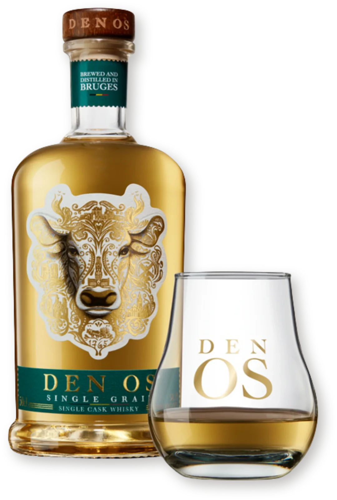 Den Os Single Cask Grain — Batch 2,2025 Бутылка Den Os Single Cask Grain — Batch 2,2025 — Зерновой виски из одной бочки