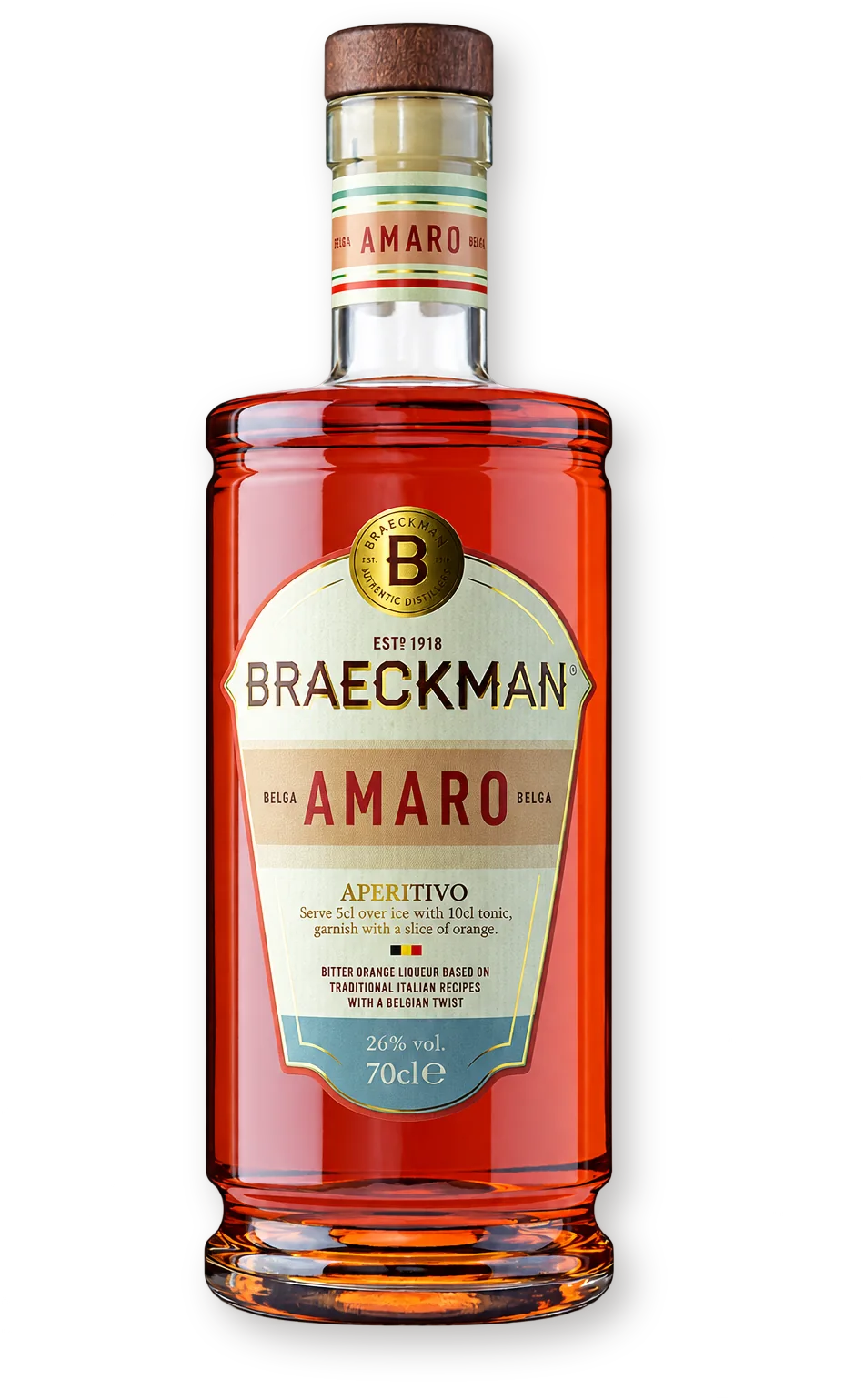 Amaro Belga Бутылка Amaro Belga — горький травяной ликёр