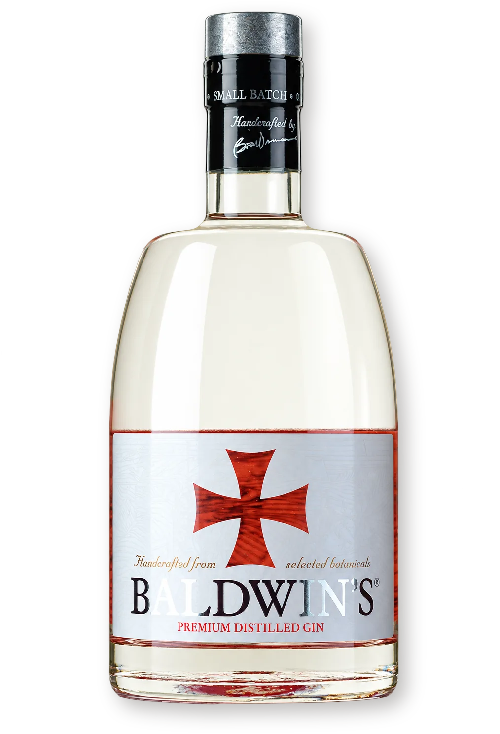 Baldwin’s Premium Distilled Gin Бутылка Baldwin’s Premium Distilled Gin — джин