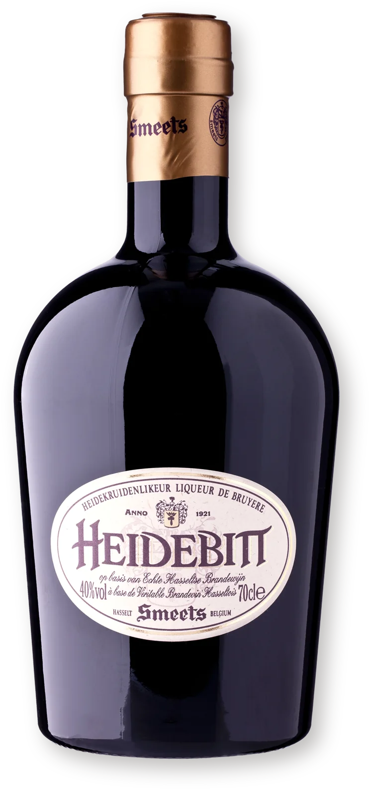 Smeets Heidebitt Бутылка Smeets Heidebitt — травяной ликёр