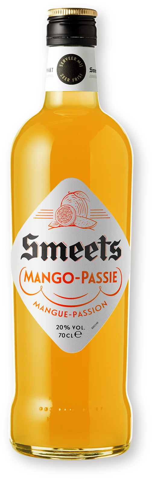 Smeets Mango-Passie Бутылка Smeets Mango-Passie — фруктовый ликёр