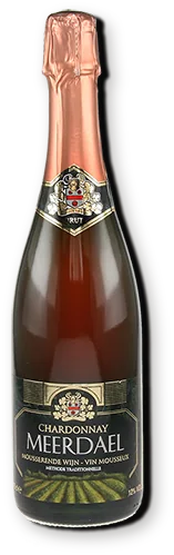 Chardonnay Meerdael — Chardonnay Meerdael Brut Rosé Бутылка Chardonnay Meerdael Brut Rosé винодельни Chardonnay Meerdael