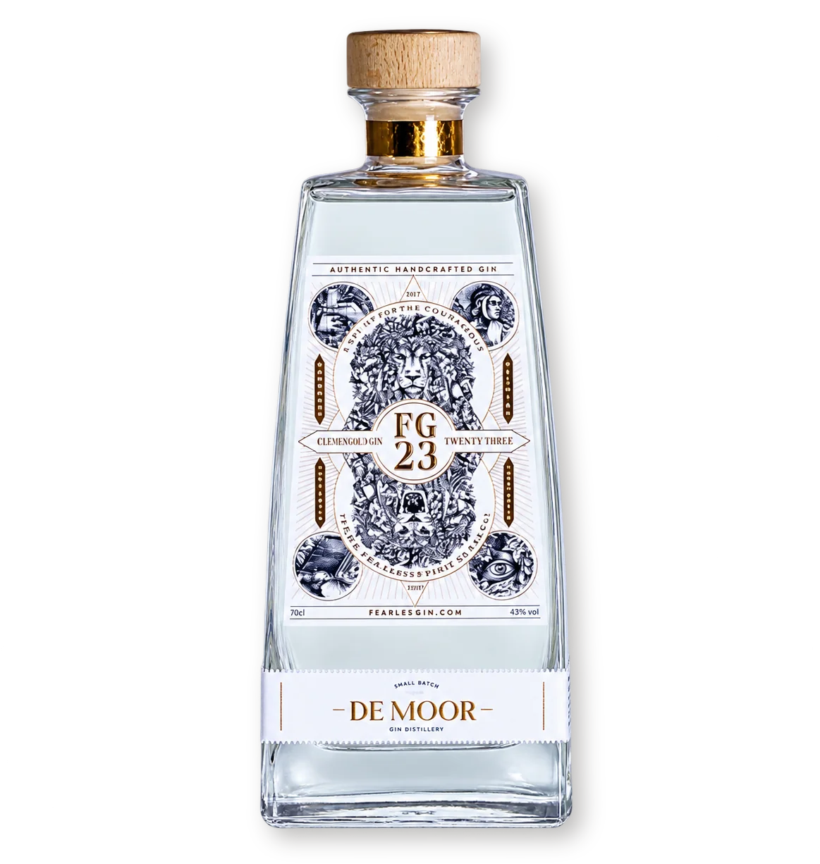 Flemish Gin 23 Бутылка Flemish Gin 23 — джин