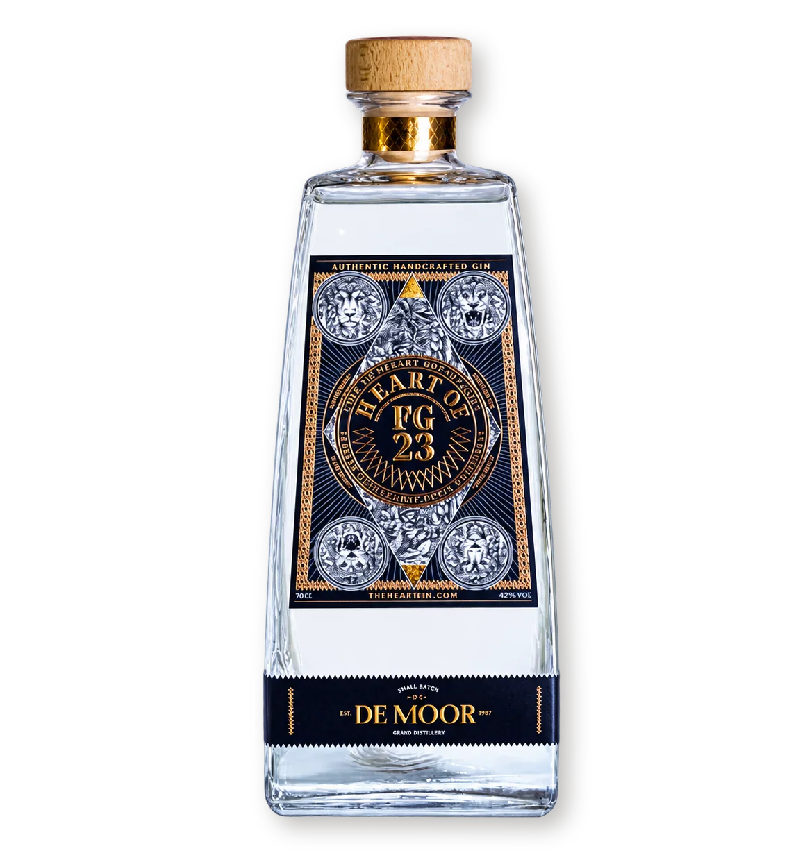 Heart of Flemish Gin 23 Бутылка Heart of Flemish Gin 23 — джин
