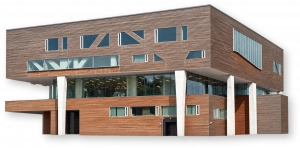 Объёмная иллюстрация по фотографиям: Новый корпус deSingel, Антверпен