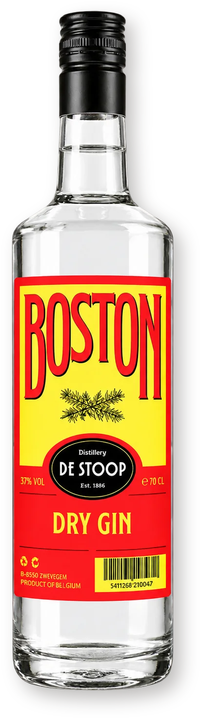 Gin Boston De Stoop Бутылка Gin Boston De Stoop — джин
