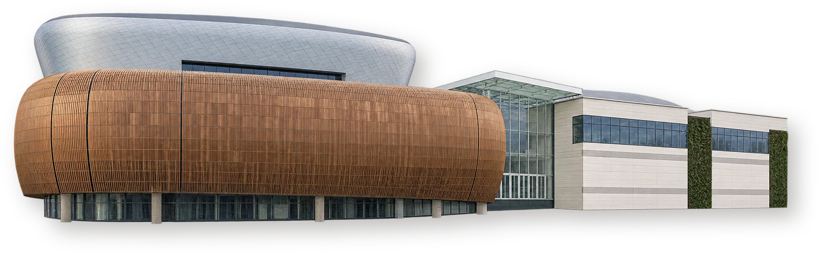 Объёмная иллюстрация по фотографиям: Торгово-городской комплекс Docks Bruxsel, Брюссель