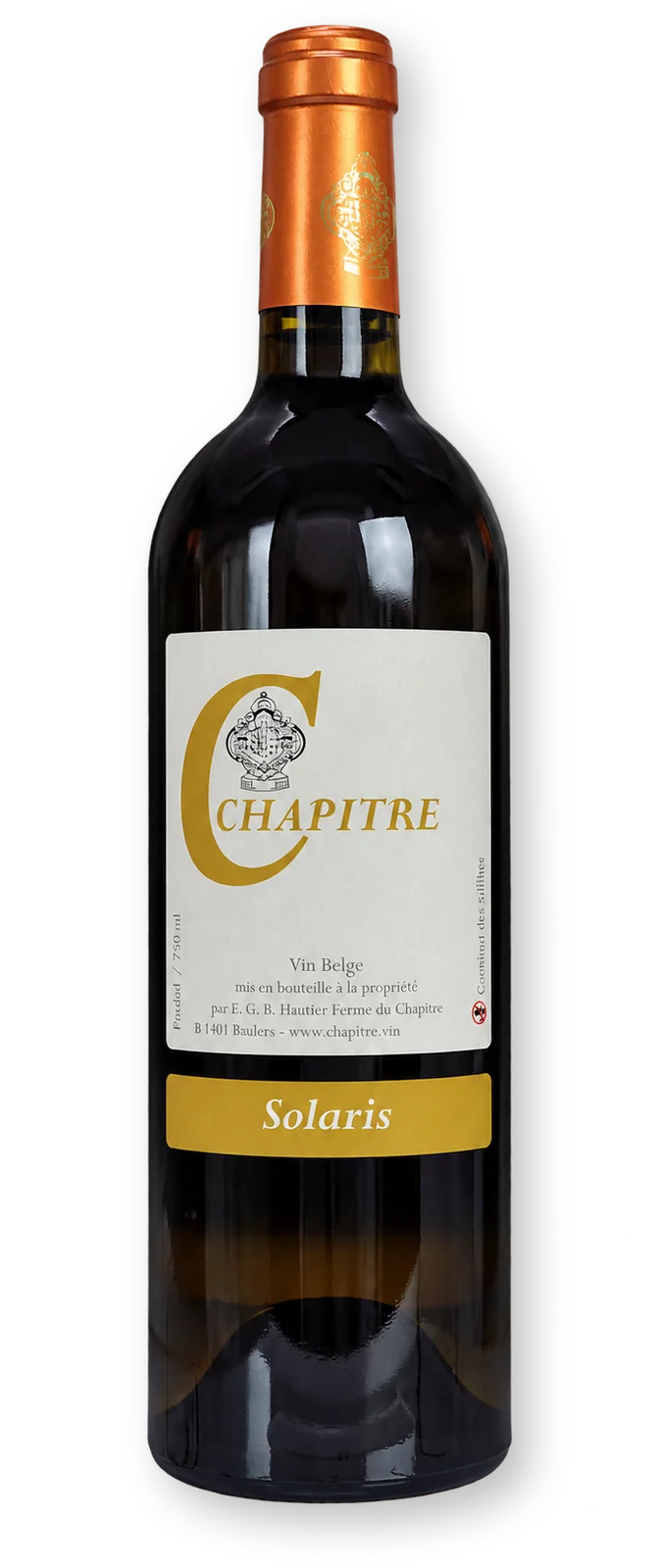 Domaine du Chapitre — Solaris Бутылка Solaris Domaine du Chapitre, прежнее оформление