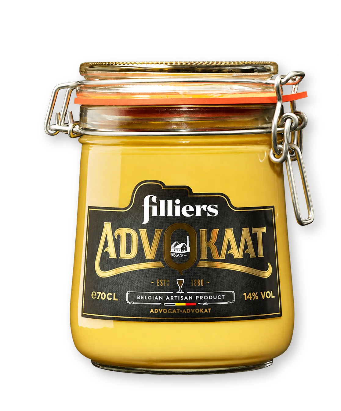 Filliers Belgian Advocaat Бутылка Filliers Belgian Advocaat — яичный ликёр