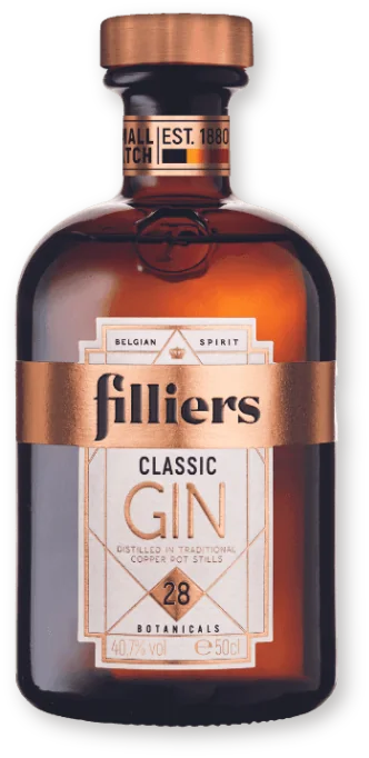 Filliers Dry Gin 28 Classic Бутылка Filliers Dry Gin 28 Classic — джин
