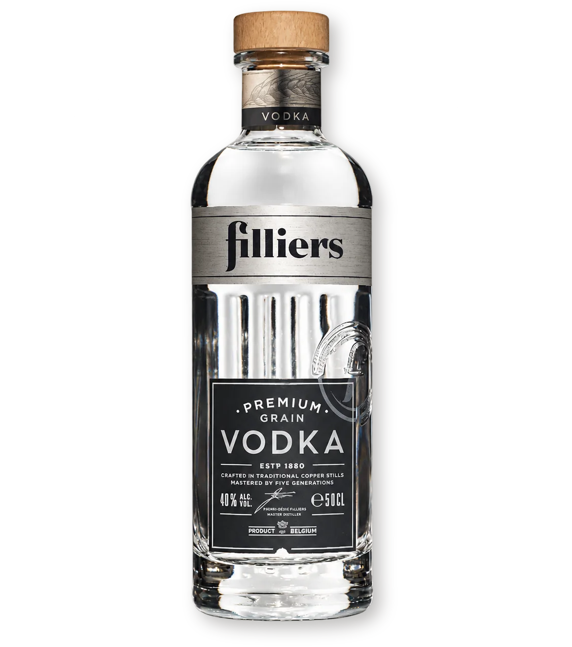 Filliers Premium Grain Vodka Бутылка Filliers Premium Grain Vodka — зерновая водка