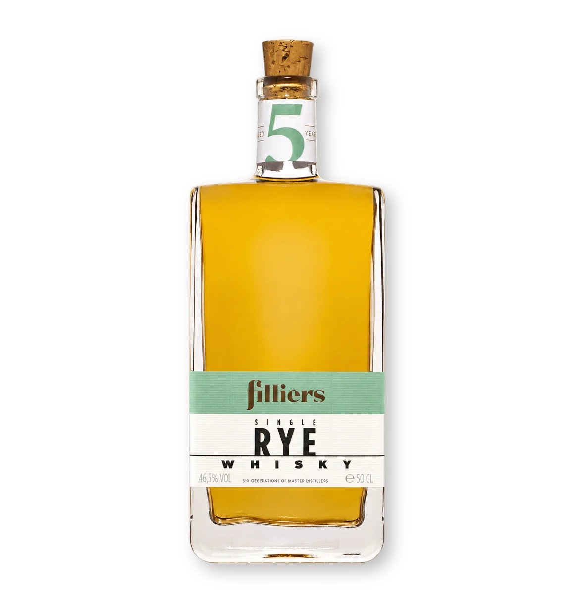 Filliers Single Rye 5Years Old Бутылка Filliers Single Rye 5Years Old — ржаной виски