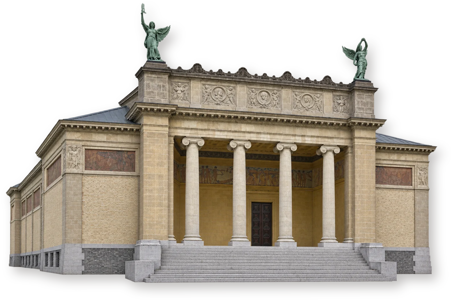 Музей изящных искусств Гента — здание MSK Здание Музея изящных искусств Гента