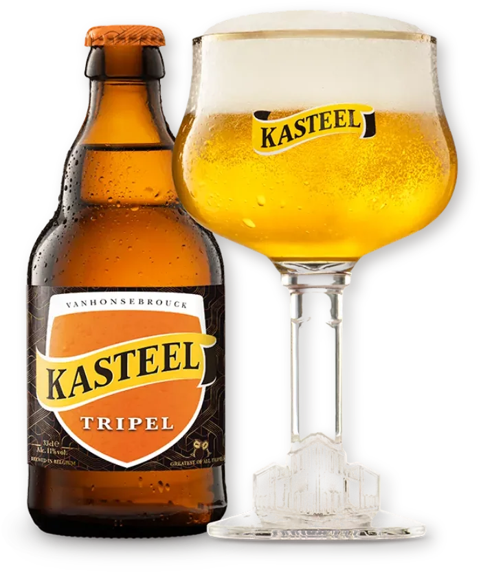 Kasteel Tripel — бутылка или бокал Kasteel Tripel — бутылка или бокал