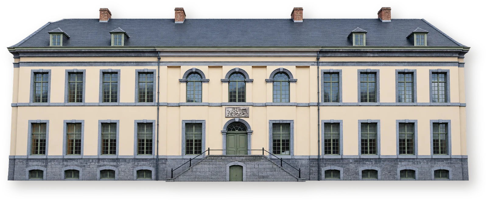 Kina Huis — бывшая инфирмерия аббатства Святого Петра, Гент Здание Kina Huis — бывшая инфирмерия аббатства Святого Петра, Гент