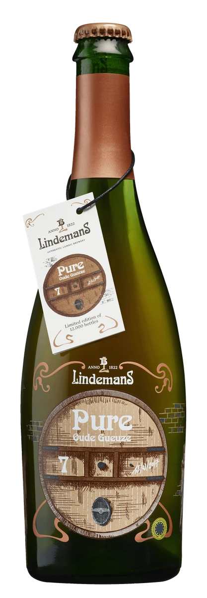 Lindemans Oude Gueuze Pure 2017 — бутылка Lindemans Oude Gueuze Pure 2017 — бутылка