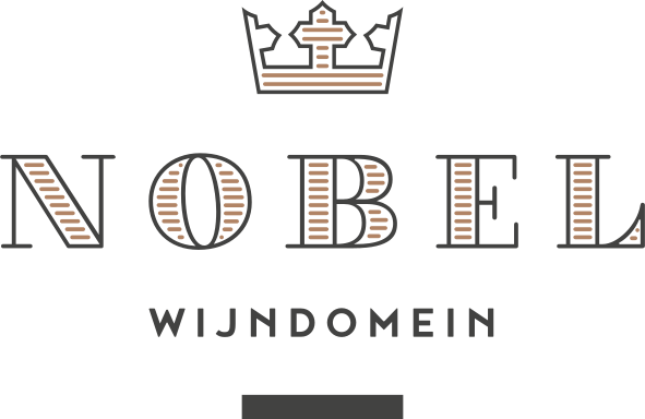Wijndomein Nobel — логотип Логотип Wijndomein Nobel