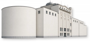 Комплекс M HKA с цилиндрическим крылом в Антверпене