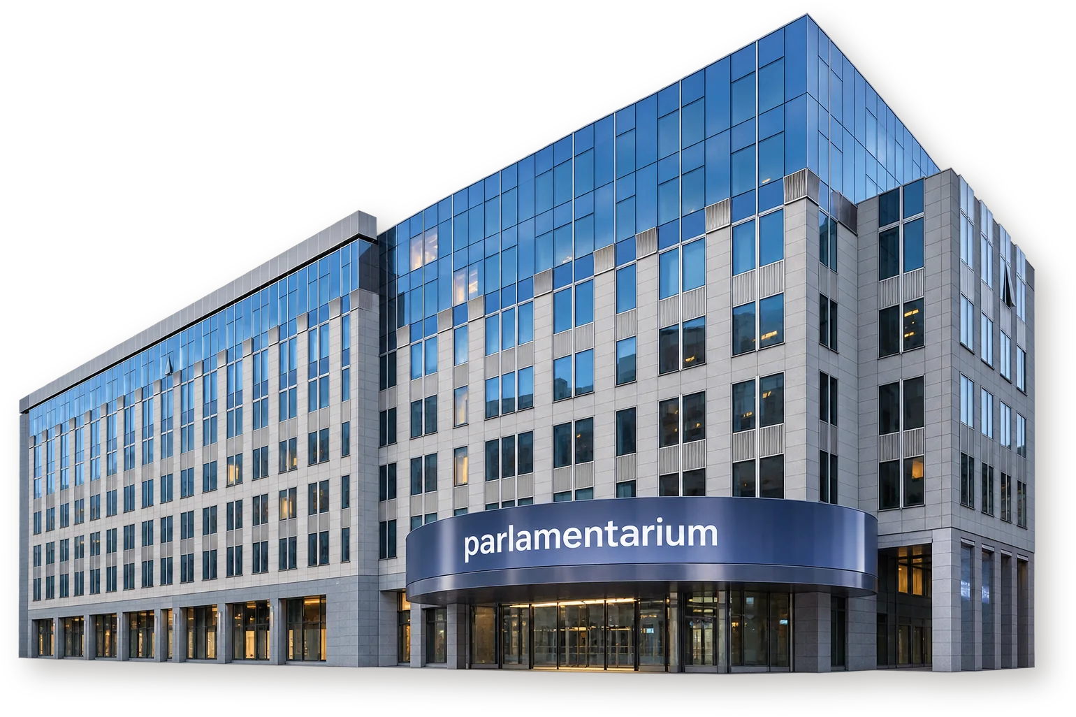 Здание Парламентариум — главное здание Willy Brandt, Брюссель