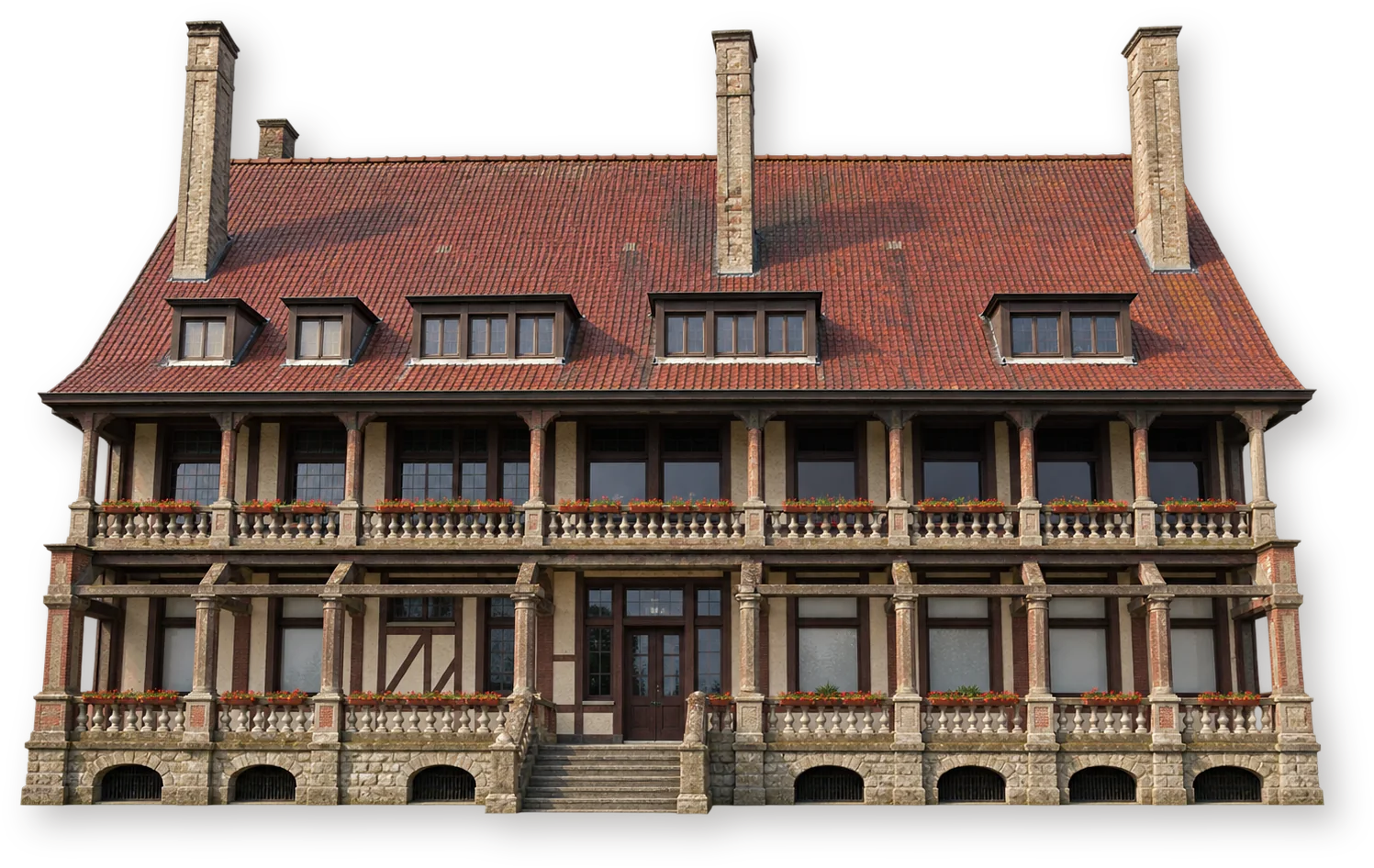 Музей Пашендейле — замок Зоннебеке Замок Зоннебеке — здание Музея Пашендейле