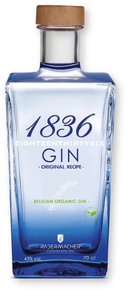 1836 Organic Gin — Original Recipe Бутылка 1836 Organic Gin — Original Recipe — Органический джин