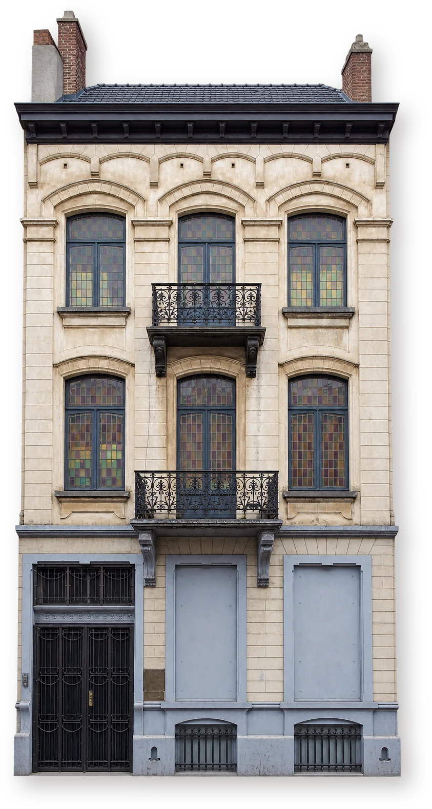 Здание Музей Сопротивления Бельгии — Maison des Résistances, Андерлехт