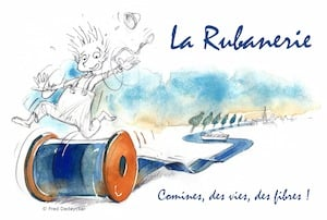 Логотип Musée de la Rubanerie cominoise