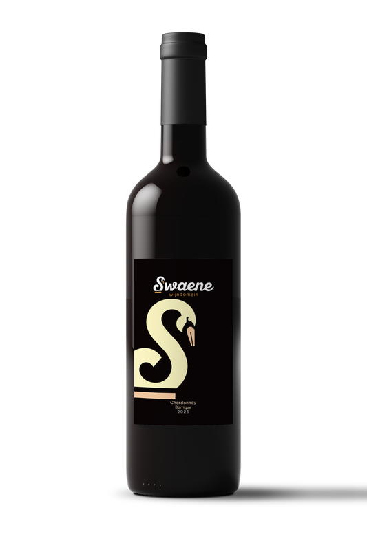 Бутылка Chardonnay — Wijndomein Swaene Бутылка вина Chardonnay винодельни Wijndomein Swaene