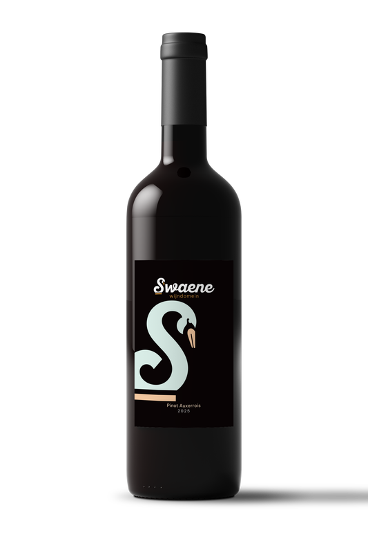 Бутылка Pinot Auxerrois — Wijndomein Swaene Бутылка вина Pinot Auxerrois винодельни Wijndomein Swaene